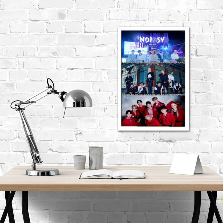 تابلو پینکمن طرح گروه استری کیدز NOEASY Stray Kids Noeasy 4 Jm