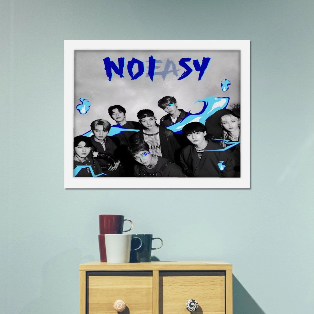 تابلو پینکمن طرح گروه استری کیدز NOEASY Stray Kids Noeasy 30 Jm