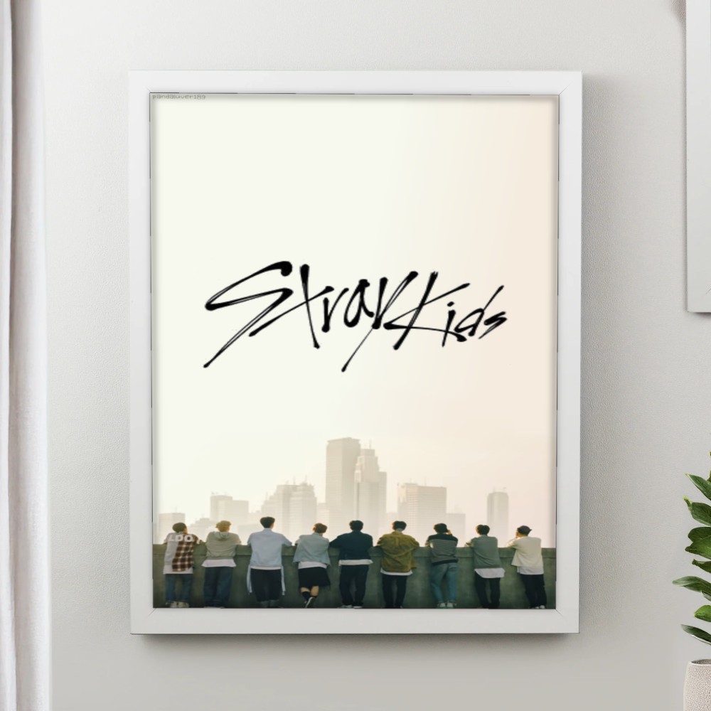 تابلو پینکمن طرح گروه استری کیدز I.N Stray Kids I.N 19 Jm