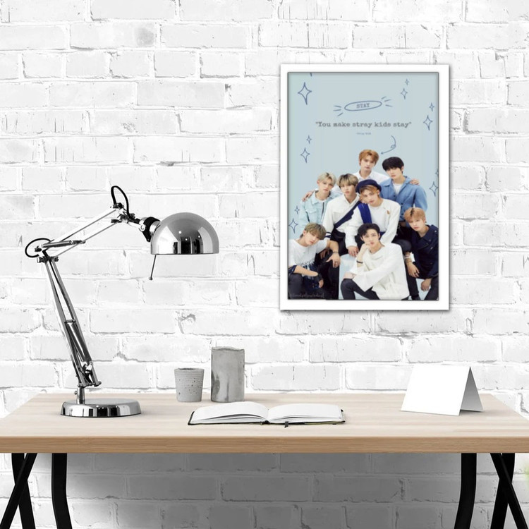 تابلو پینکمن طرح گروه استری کیدز I.N Stray Kids I.N 14 Jm