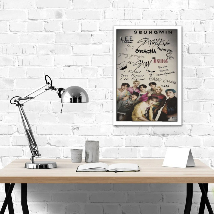 تابلو پینکمن طرح گروه استری کیدز I.N Stray Kids I.N 13 Jm