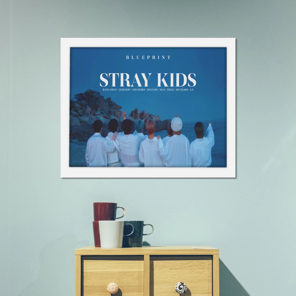 تابلو پینکمن طرح گروه استری کیدز I.N Stray Kids I.N 1 Jm