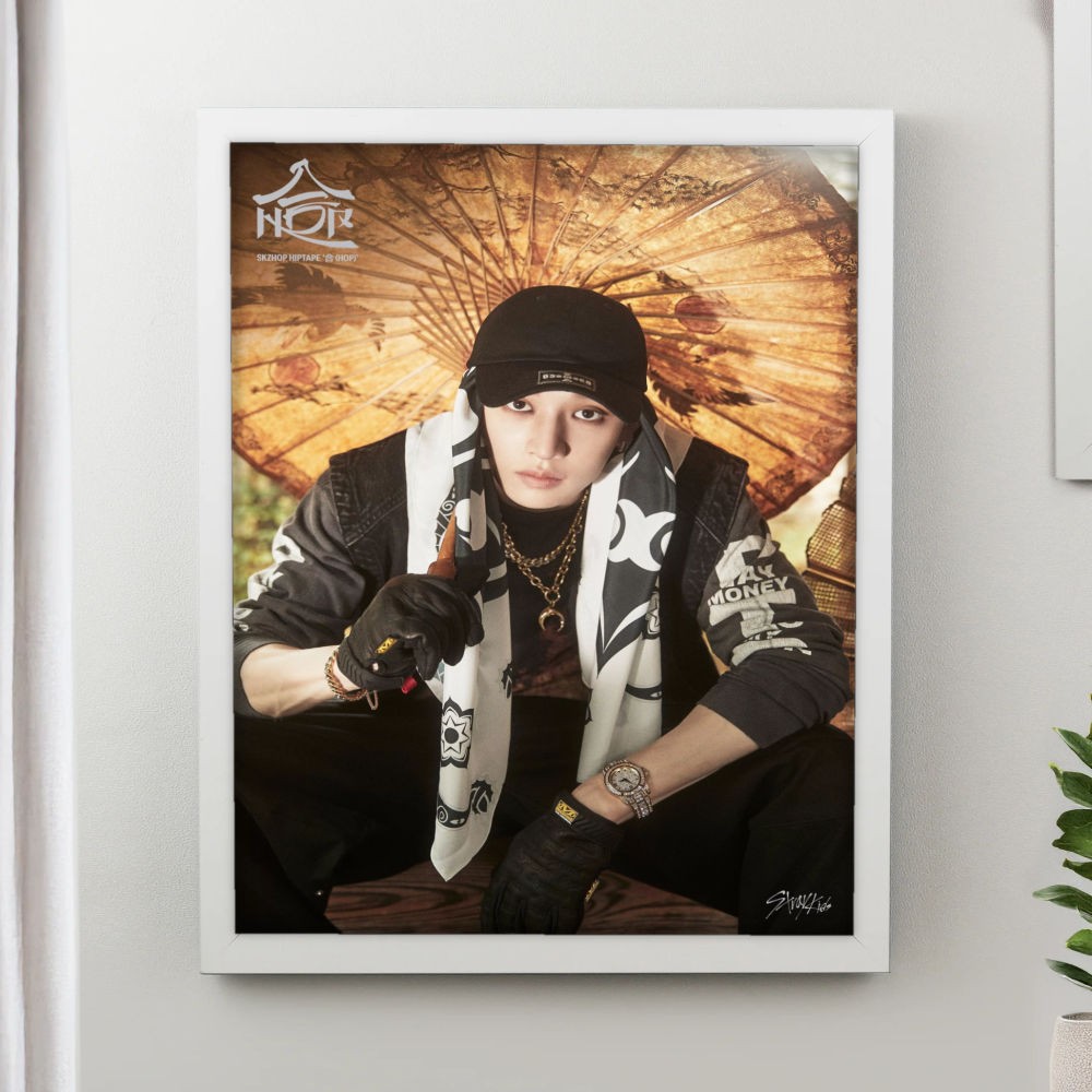 تابلو پینکمن طرح گروه استری کیدز Hop Stray Kids Hop 9 Jm