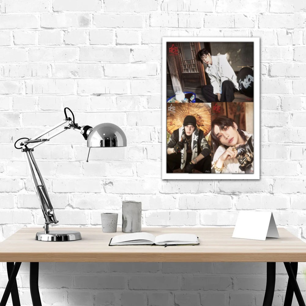 تابلو پینکمن طرح گروه استری کیدز Hop Stray Kids Hop 29 Jm