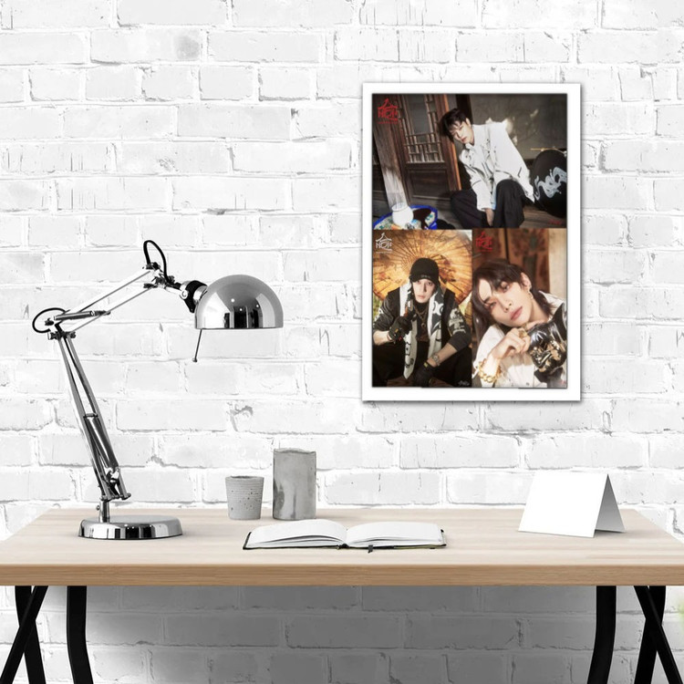 تابلو پینکمن طرح گروه استری کیدز Hop Stray Kids Hop 29 Jm