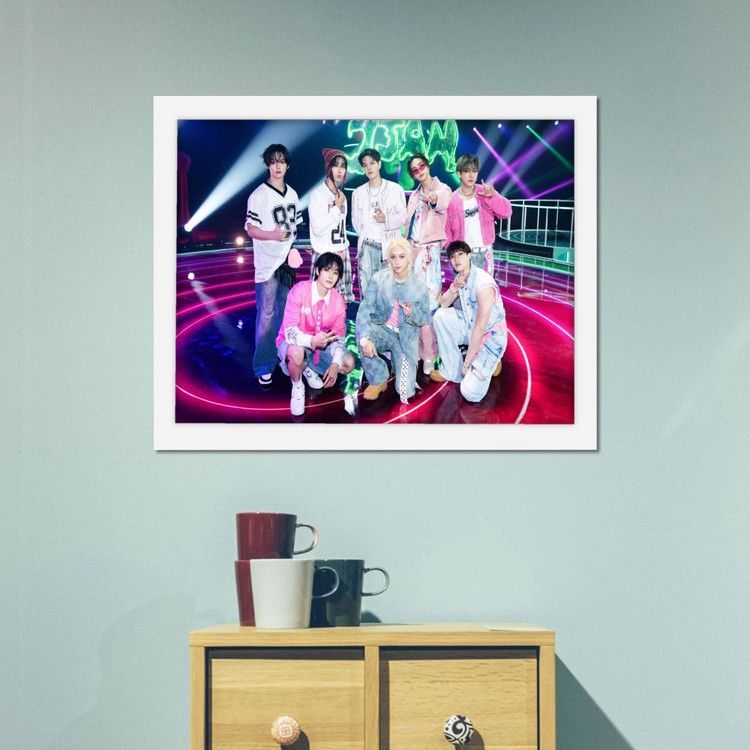 تابلو پینکمن طرح گروه استری کیدز Hop Stray Kids Hop 22 Jm