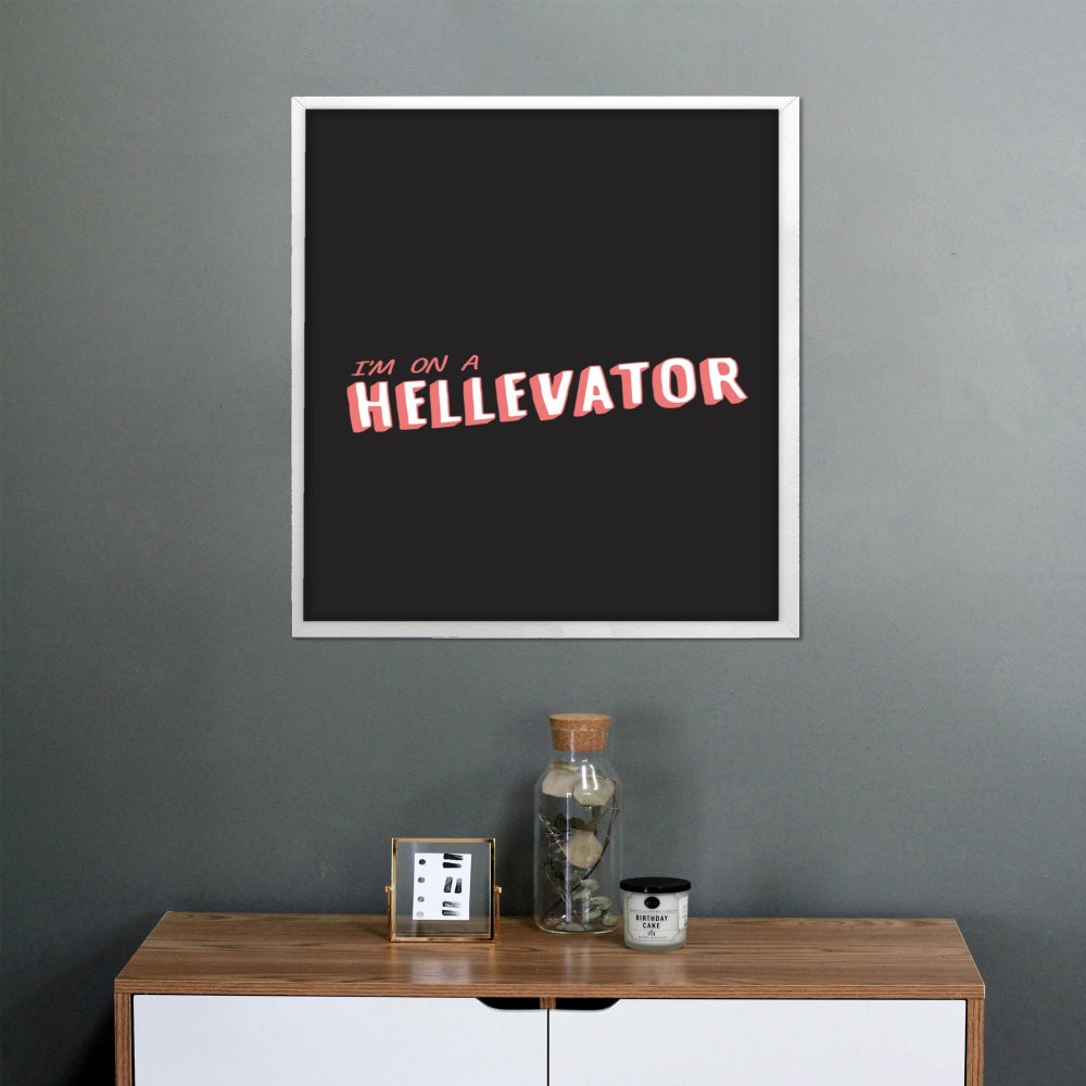 تابلو پینکمن طرح گروه استری کیدز Hellevator Hellevator Stray Kids 5 Jm