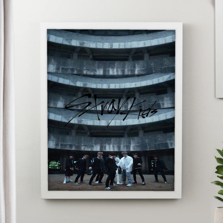 تابلو پینکمن طرح گروه استری کیدز Hellevator Hellevator Stray Kids 17 Jm