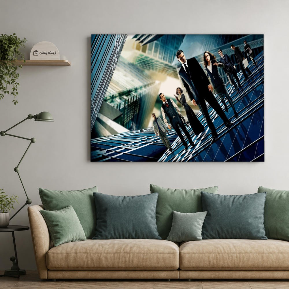 تابلو شاسی پینکمن طرح تلقین لئوناردو دیکاپریو - Inception Leonardo DiCaprio کد Jm 22