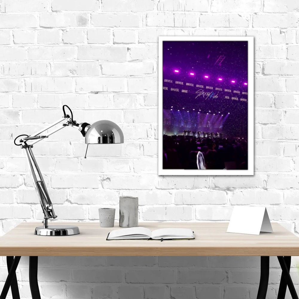 تابلو پینکمن طرح گروه استری کیدز GET LIT GET LIT Stray Kids 4 Jm