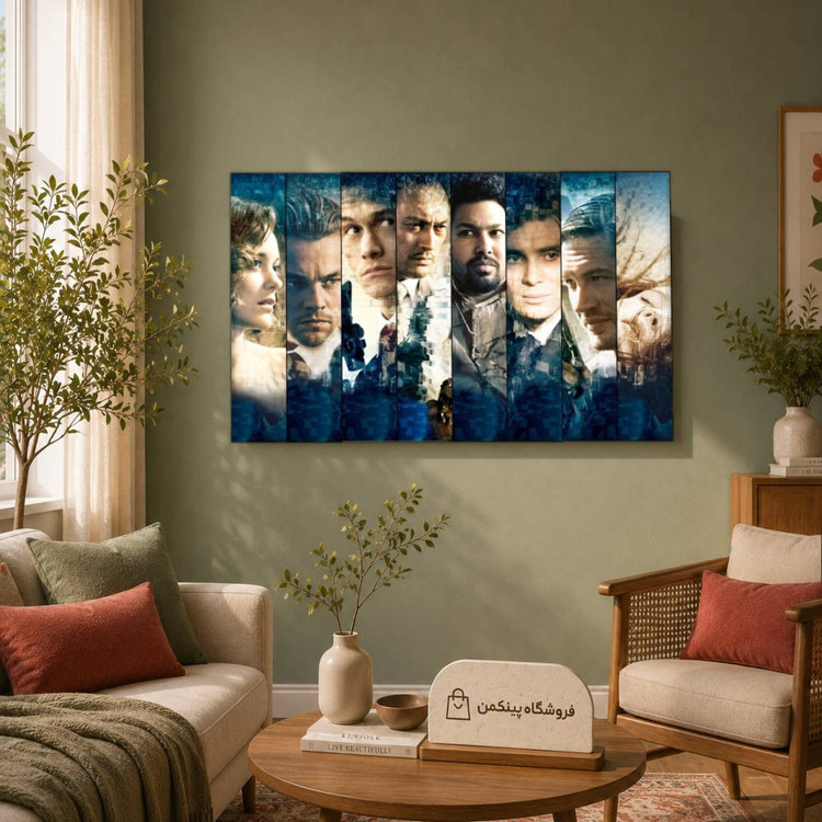 تابلو شاسی پینکمن طرح تلقین لئوناردو دیکاپریو - Inception Leonardo DiCaprio کد Jm 15
