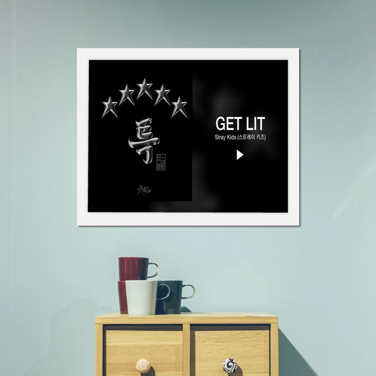 تابلو پینکمن طرح گروه استری کیدز GET LIT GET LIT Stray Kids 14 Jm