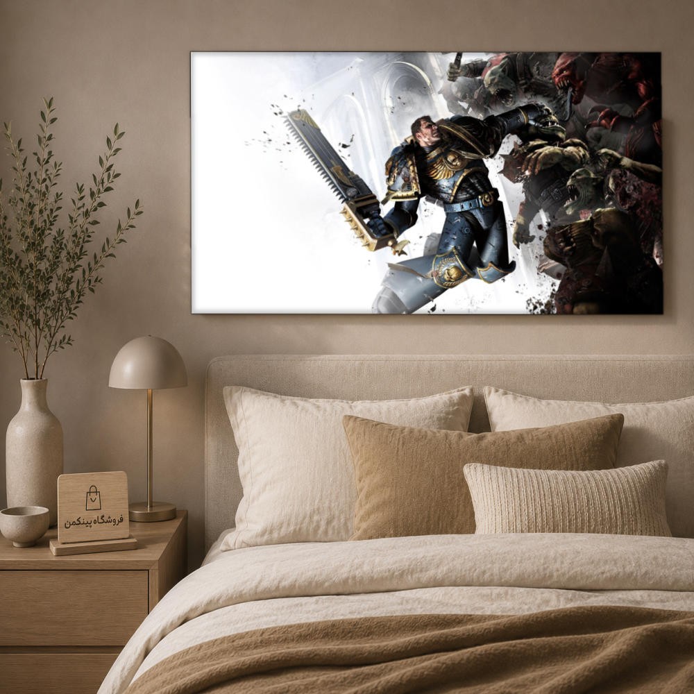 تابلو شاسی پینکمن طرح تفنگداران دریایی Video بازیها - Marines Video Games کد Jm 7