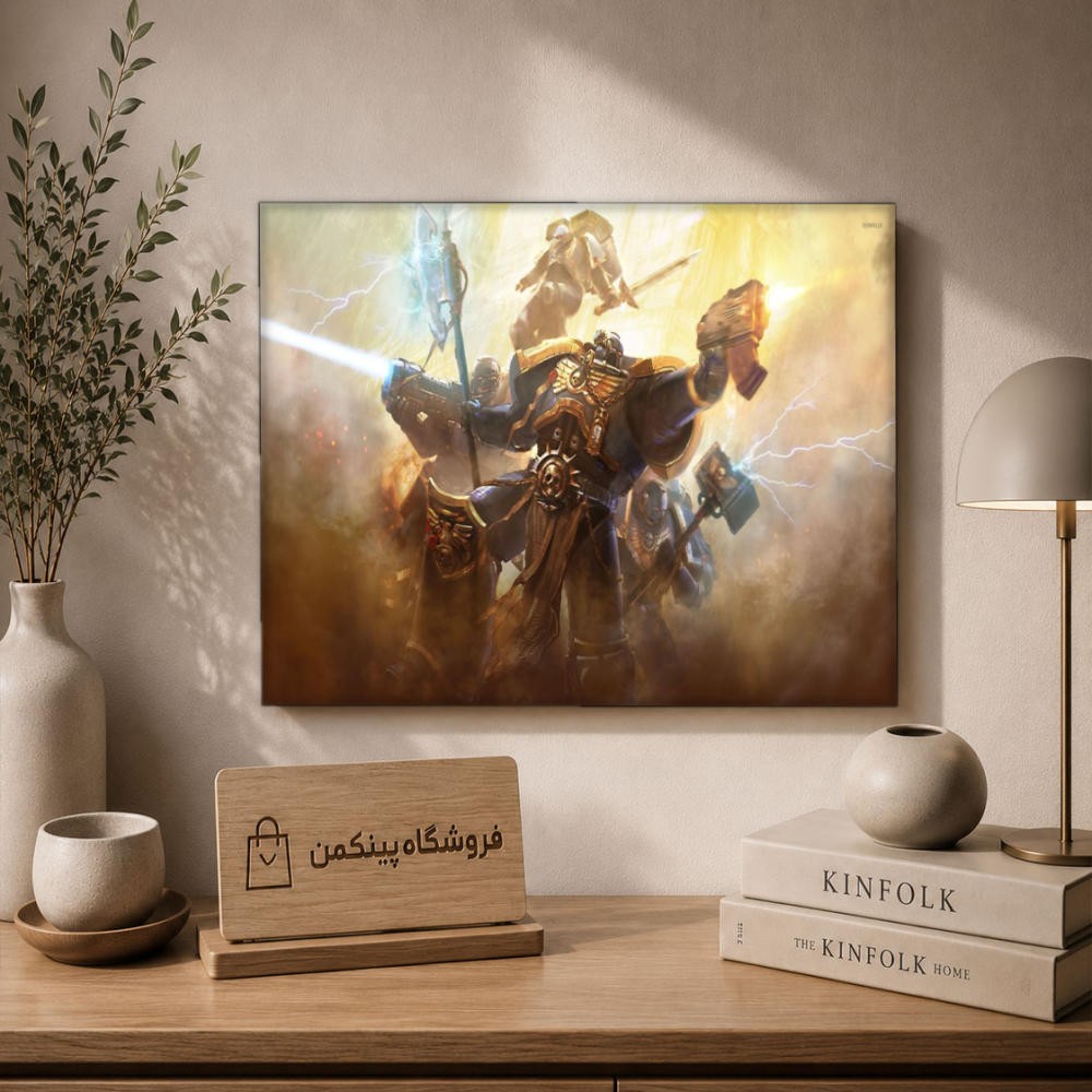 تابلو شاسی پینکمن طرح تفنگداران دریایی Video بازیها - Marines Video Games کد Jm 3