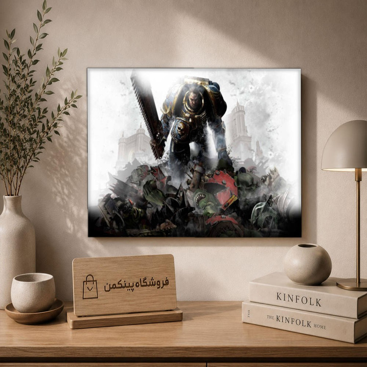 تابلو شاسی پینکمن طرح تفنگداران دریایی Video بازیها - Marines Video Games کد Jm 15