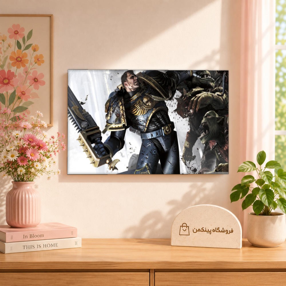 تابلو شاسی پینکمن طرح تفنگداران دریایی Video بازیها - Marines Video Games کد Jm 14