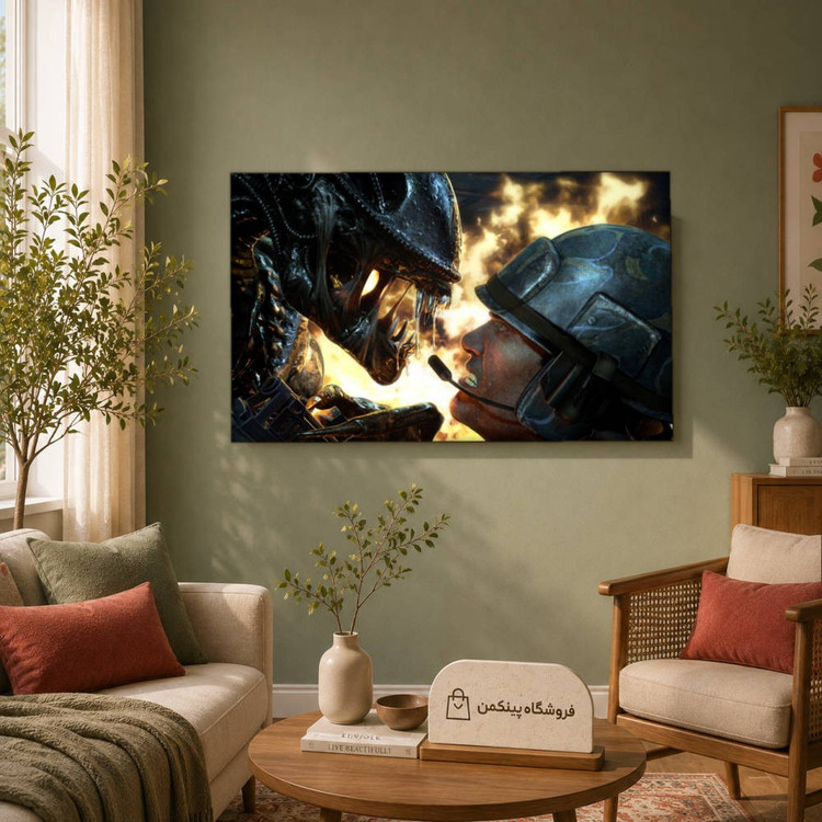 تابلو شاسی پینکمن طرح تفنگداران دریایی Video بازیها - Marines Video Games کد Jm 10