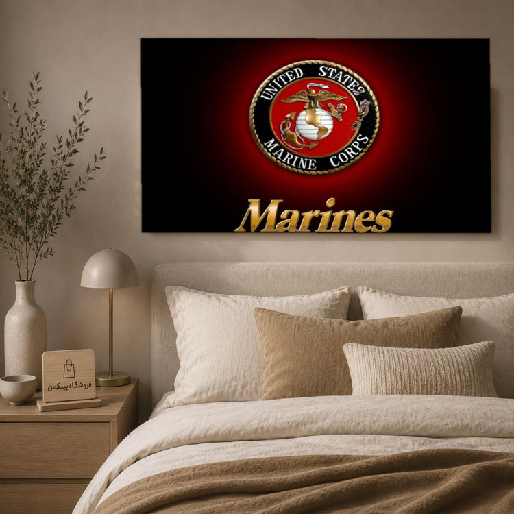 تابلو شاسی پینکمن طرح تفنگداران دریایی Corps بلند Resolution - Marines Corps Computer High Resolution کد Jm 4