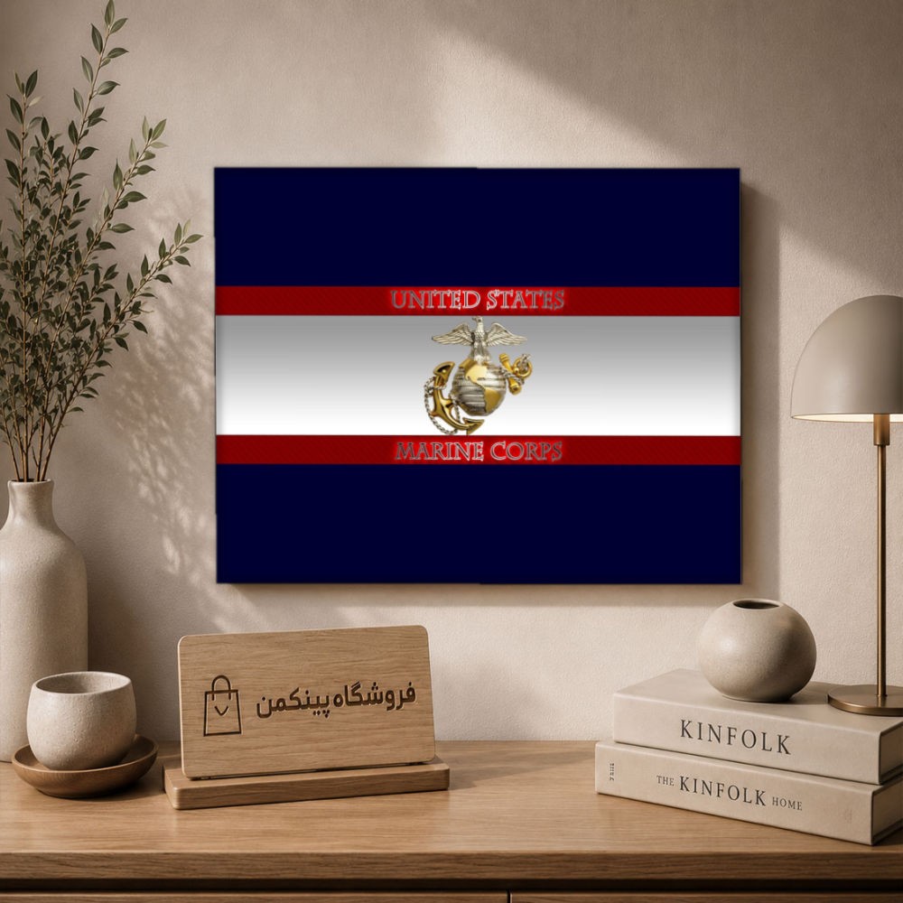 تابلو شاسی پینکمن طرح تفنگداران دریایی Corps بلند Resolution - Marines Corps Computer High Resolution کد Jm 34