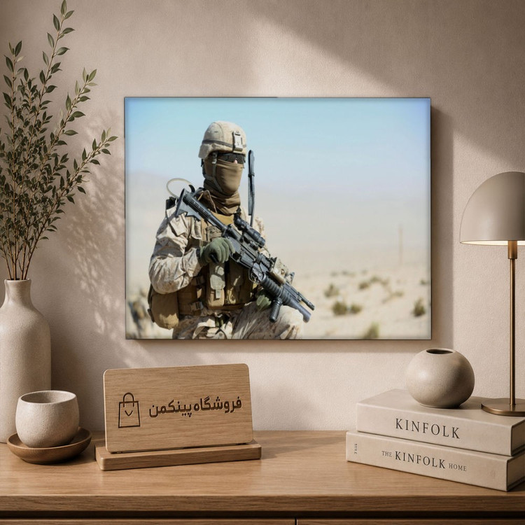 تابلو شاسی پینکمن طرح تفنگداران دریایی Corps بلند Resolution - Marines Corps Computer High Resolution کد Jm 26