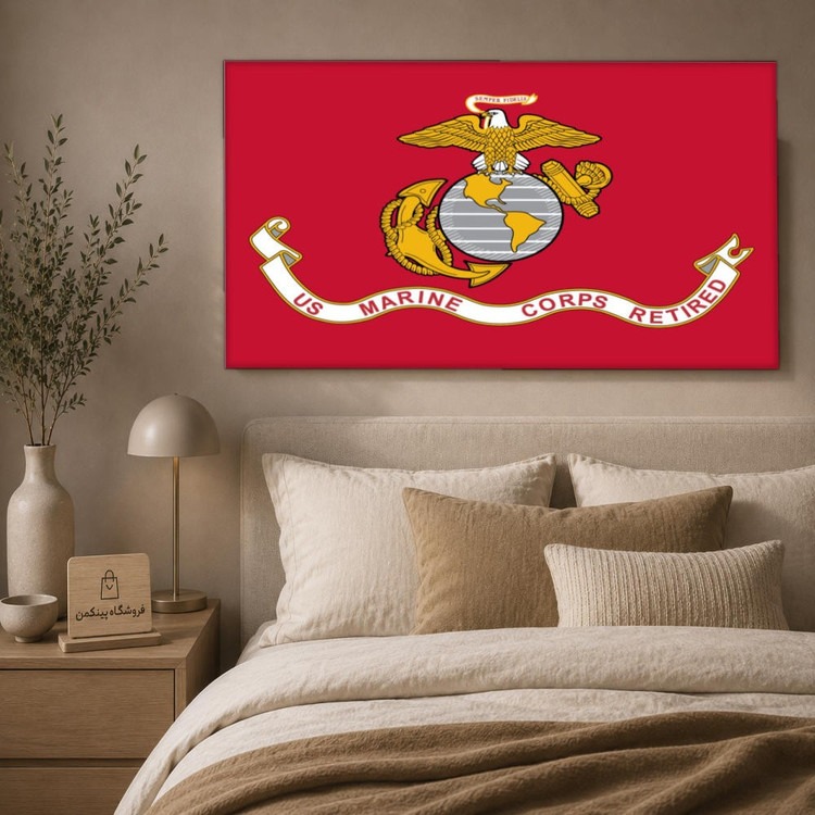 تابلو شاسی پینکمن طرح تفنگداران دریایی Corps بلند Resolution - Marines Corps Computer High Resolution کد Jm 24