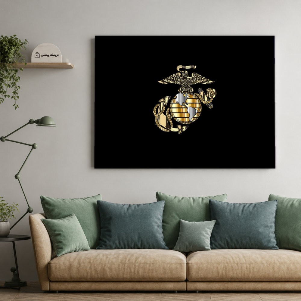 تابلو شاسی پینکمن طرح تفنگداران دریایی Corps بلند Resolution - Marines Corps Computer High Resolution کد Jm 19