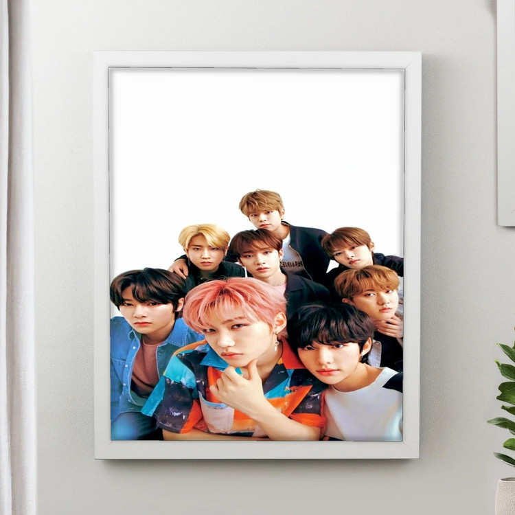 تابلو پینکمن طرح گروه استری کیدز 5 Star استتیک 5 Star Aesthetic Stray Kids 7 Jm