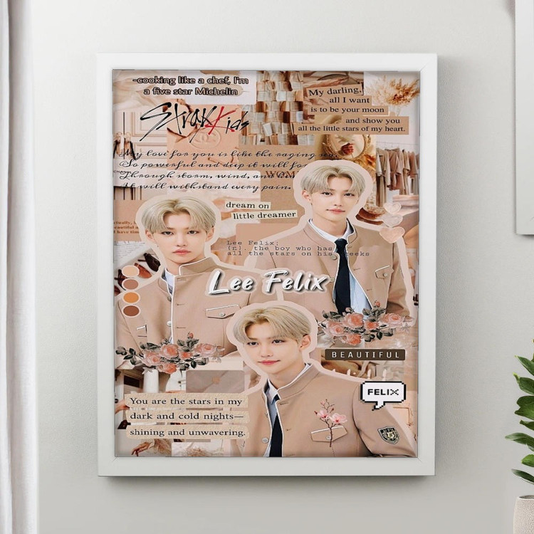 تابلو پینکمن طرح گروه استری کیدز 5 Star استتیک 5 Star Aesthetic Stray Kids 6 Jm