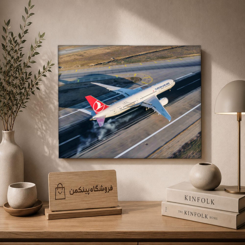 تابلو شاسی پینکمن طرح ترکیش ایرلاینز - Turkish Airlines 4k کد Jm50