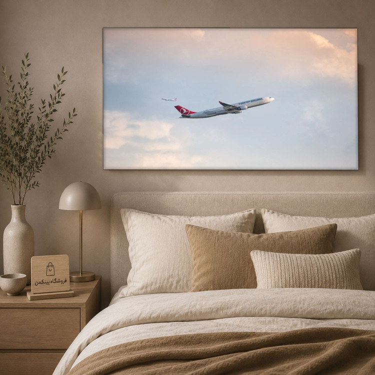 تابلو شاسی پینکمن طرح ترکیش ایرلاینز - Turkish Airlines 4k کد Jm49