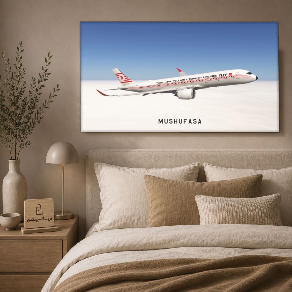 تابلو شاسی پینکمن طرح ترکیش ایرلاینز - Turkish Airlines 4k کد Jm48