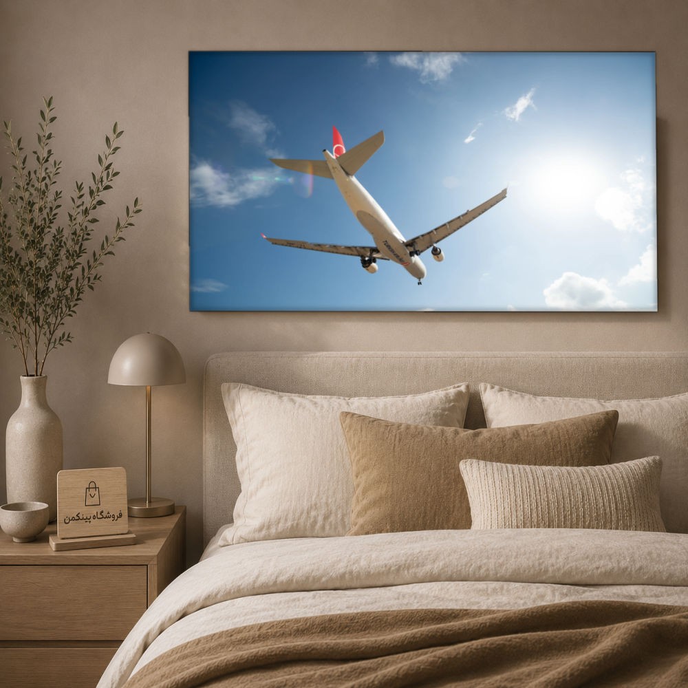 تابلو شاسی پینکمن طرح ترکیش ایرلاینز - Turkish Airlines 4k کد Jm47