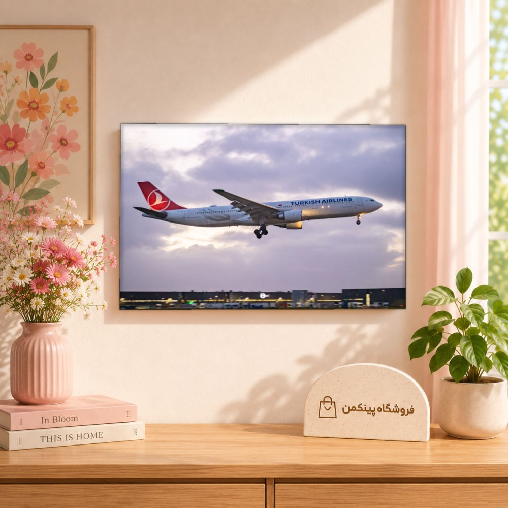 تابلو شاسی پینکمن طرح ترکیش ایرلاینز - Turkish Airlines 4k کد Jm45
