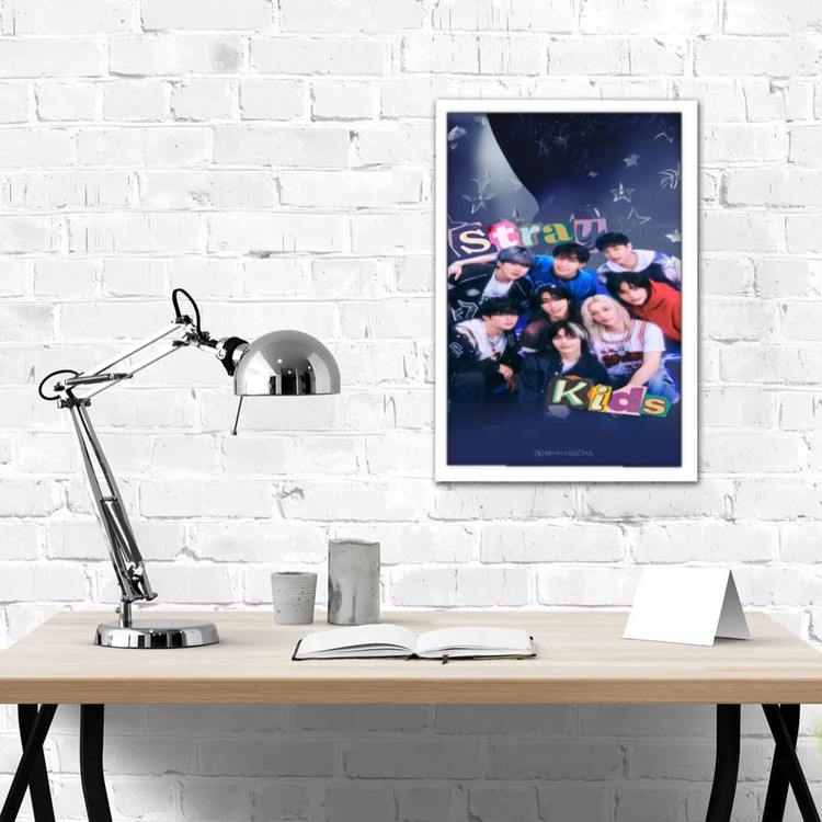 تابلو پینکمن طرح گروه استری کیدز 2026 Stray Kids 2026 6 Jm