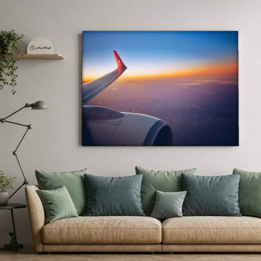 تابلو شاسی پینکمن طرح ترکیش ایرلاینز - Turkish Airlines 4k کد Jm40