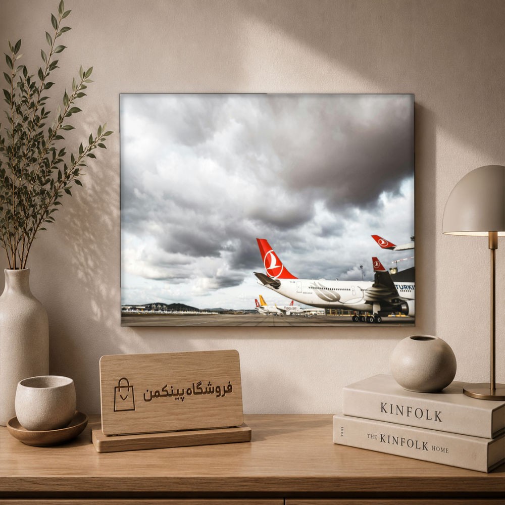 تابلو شاسی پینکمن طرح ترکیش ایرلاینز - Turkish Airlines 4k کد Jm39