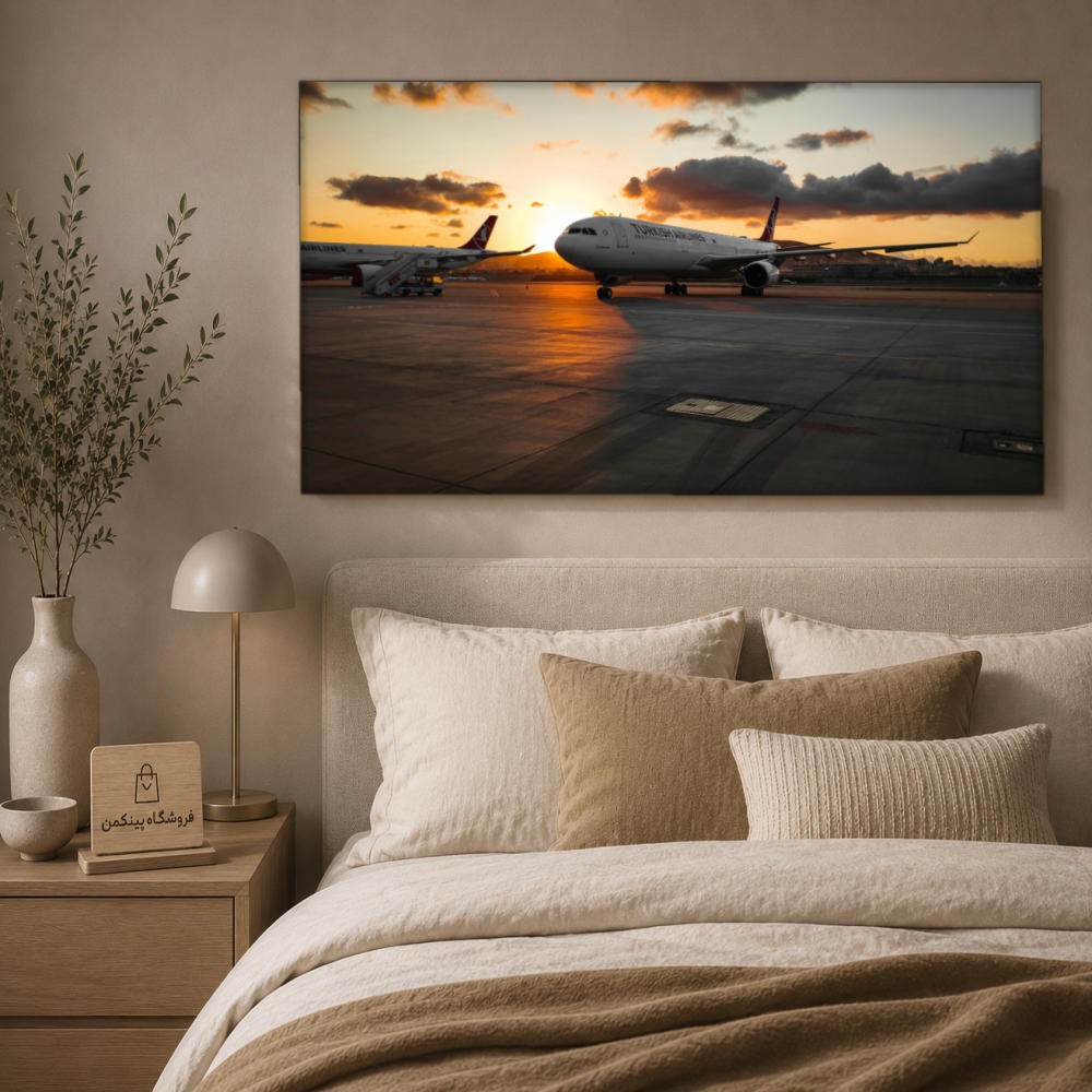 تابلو شاسی پینکمن طرح ترکیش ایرلاینز - Turkish Airlines 4k کد Jm37