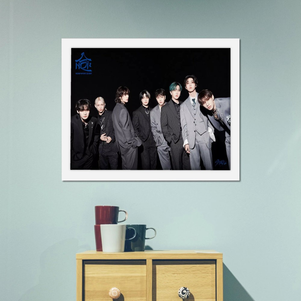 تابلو پینکمن طرح گروه استری کیدز 2025 Stray Kids 2025 9 Jm
