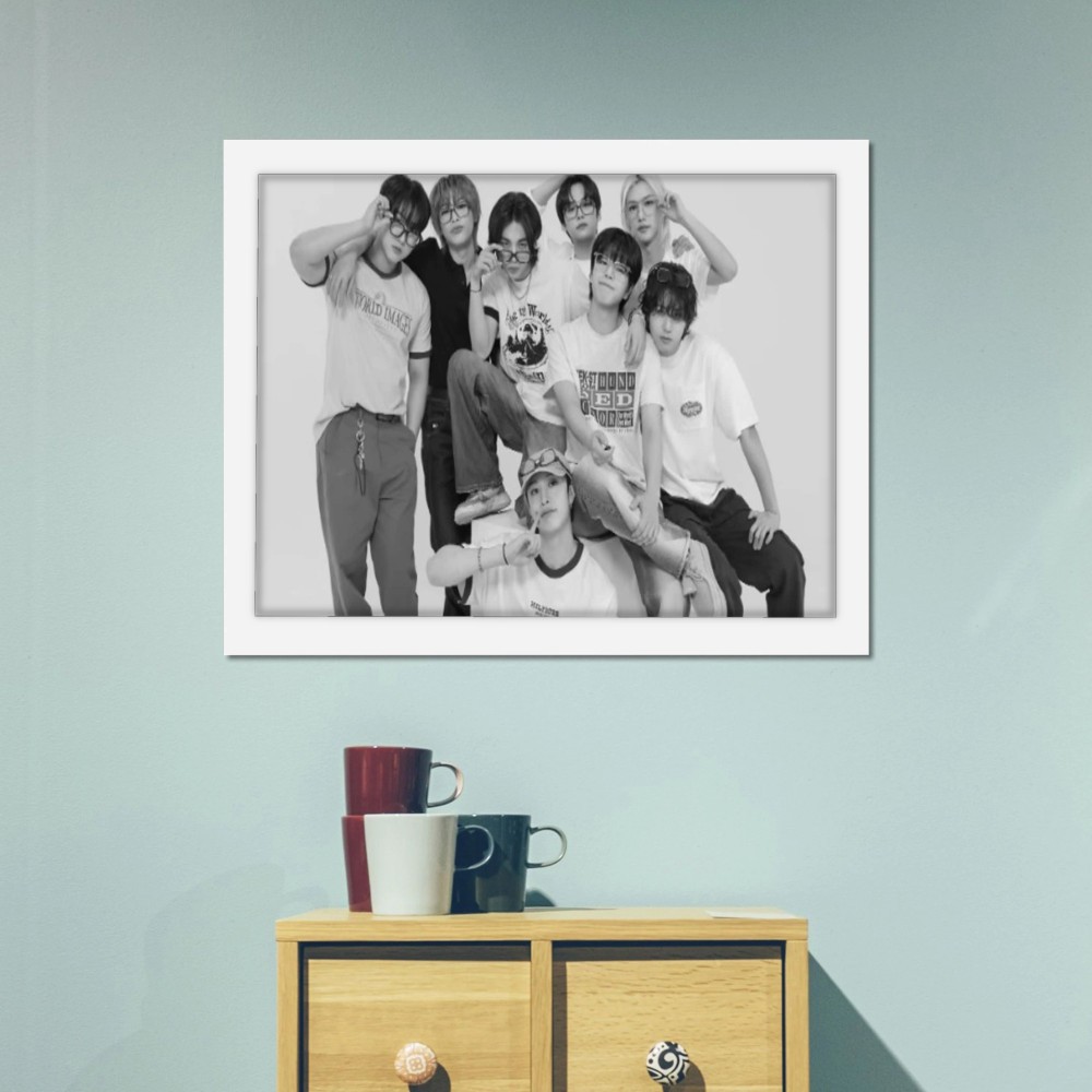 تابلو پینکمن طرح گروه استری کیدز 2025 Stray Kids 2025 4 (1) Jm