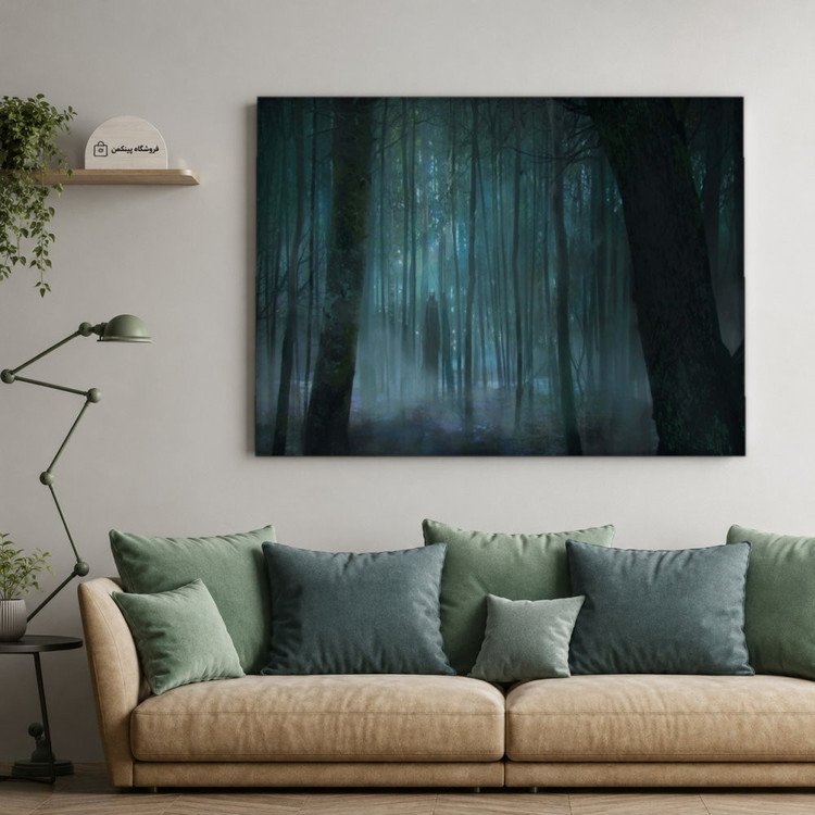 تابلو شاسی پینکمن طرح ترسناک جنگل جنگل - Scary Jungle کد Jm 16