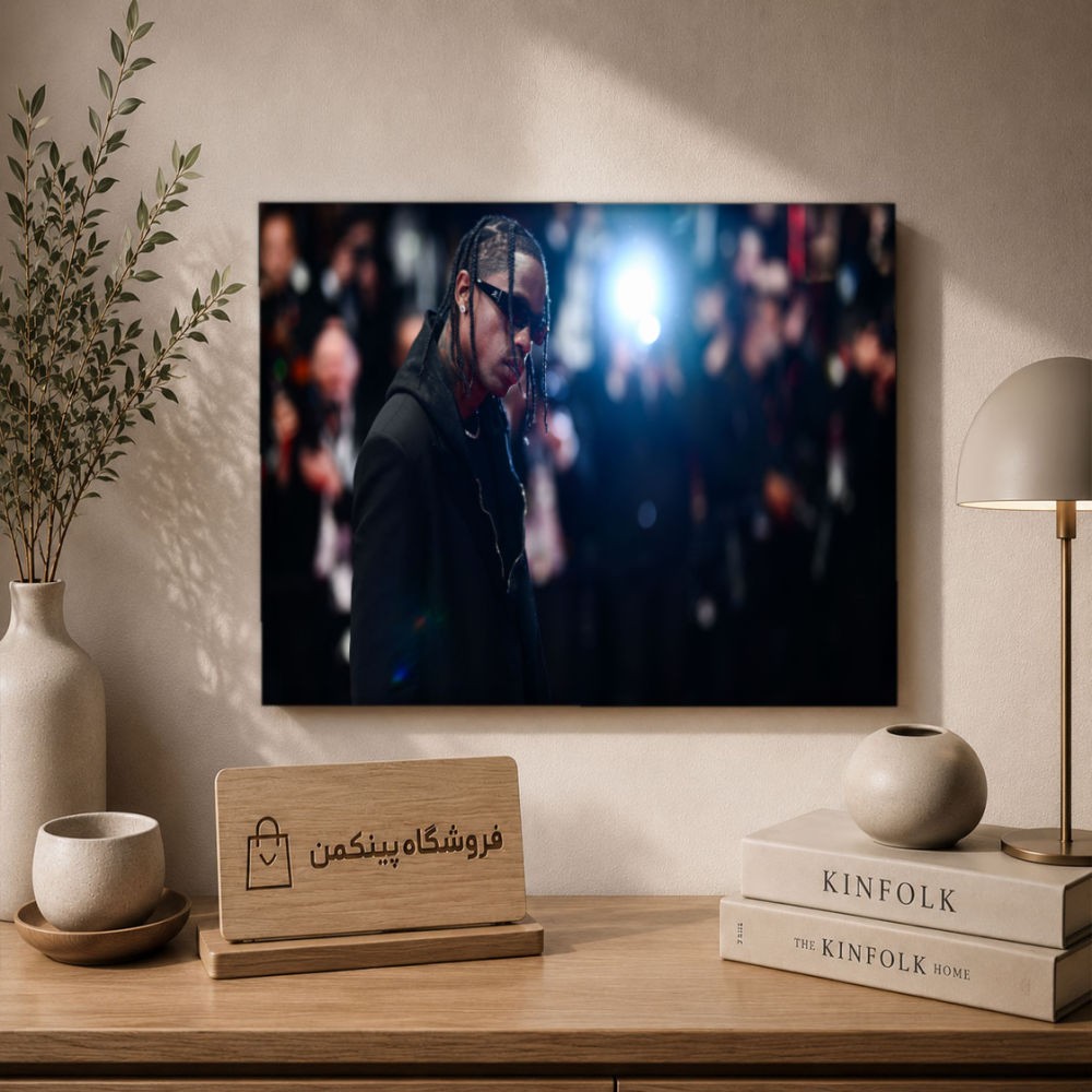 تابلو شاسی پینکمن طرح تراویس اسکات یوتوپیا تراویس اسکات - Travis Scott Utopia Desktop کد Jm 21