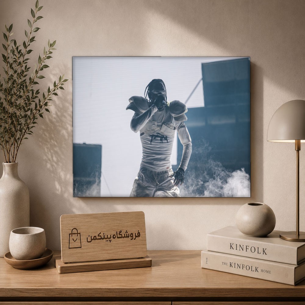 تابلو شاسی پینکمن طرح تراویس اسکات یوتوپیا تراویس اسکات - Travis Scott Utopia Desktop کد Jm 17