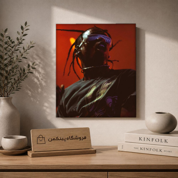 تابلو شاسی پینکمن طرح تراویس اسکات یوتوپیا - Travis Scott Utopia کد Jm 18