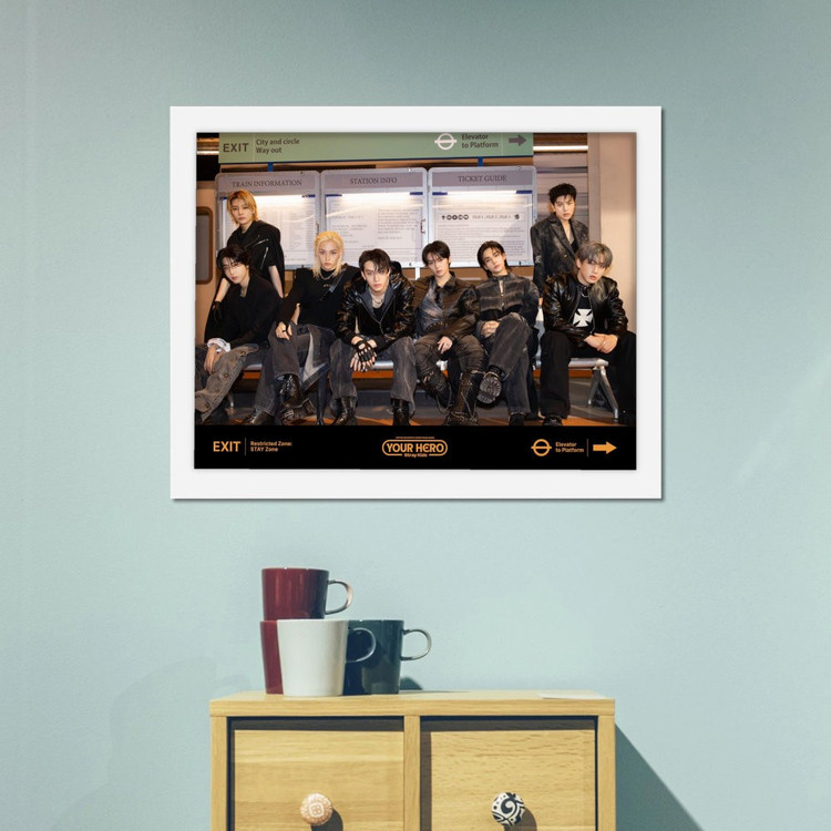 تابلو پینکمن طرح گروه استری کیدز 2025 2025 Stray Kids 29 Jm