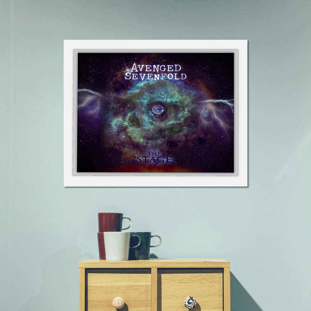 تابلو پینکمن طرح گروه Avenged Sevenfold Avenged Sevenfold Stage Avenged Sevenfold The Stage 9 Jm