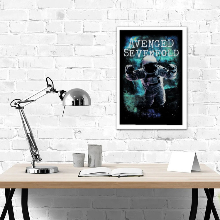 تابلو پینکمن طرح گروه Avenged Sevenfold Avenged Sevenfold Stage Avenged Sevenfold The Stage 8 Jm