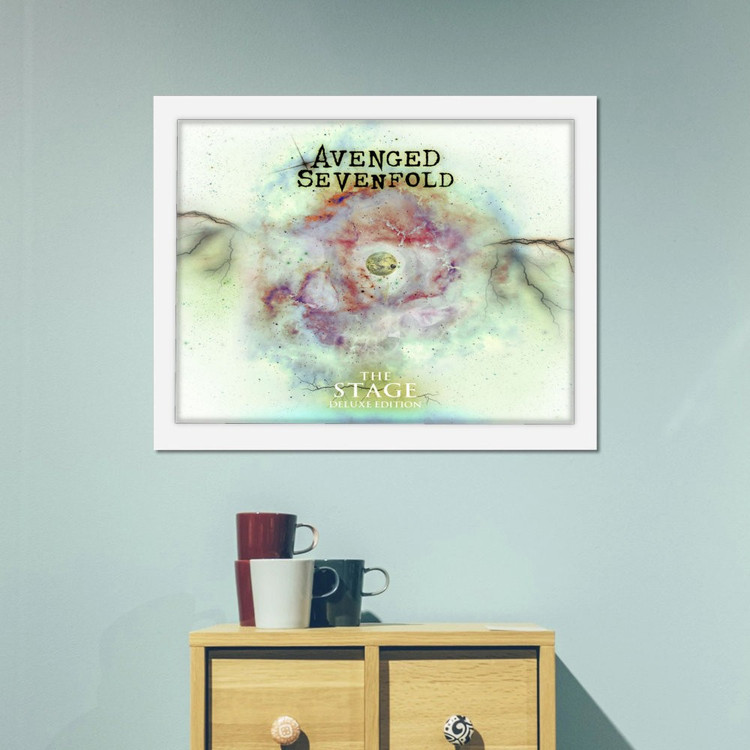 تابلو پینکمن طرح گروه Avenged Sevenfold Avenged Sevenfold Stage Avenged Sevenfold The Stage 12 Jm