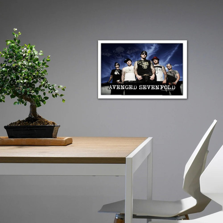 تابلو پینکمن طرح گروه Avenged Sevenfold Avenged Sevenfold Seize Day Avenged Sevenfold Seize The Day 9 Jm