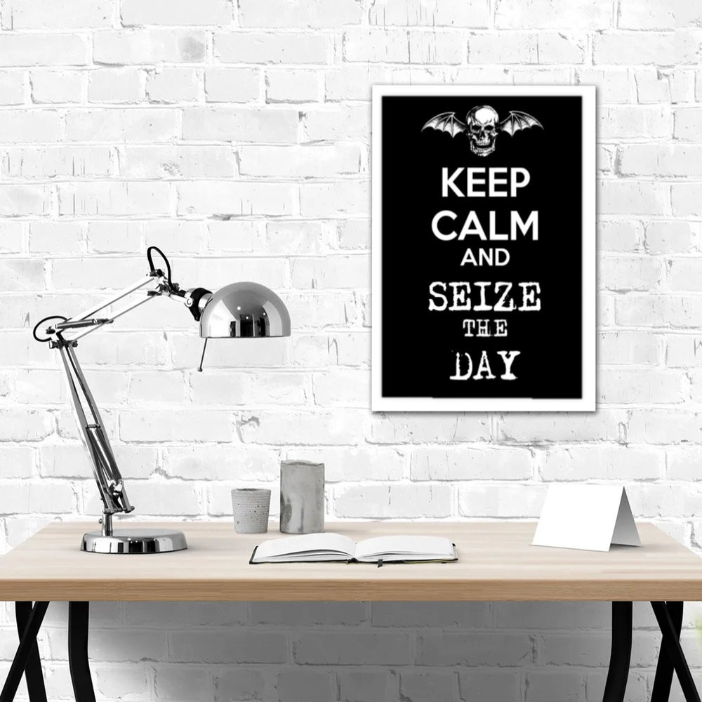 تابلو پینکمن طرح گروه Avenged Sevenfold Avenged Sevenfold Seize Day Avenged Sevenfold Seize The Day 8 Jm