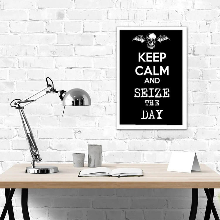 تابلو پینکمن طرح گروه Avenged Sevenfold Avenged Sevenfold Seize Day Avenged Sevenfold Seize The Day 8 Jm